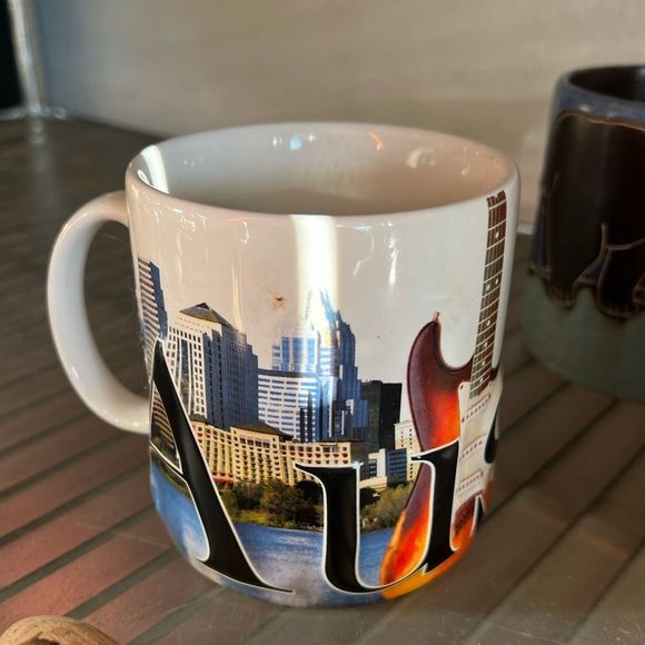 Americaware Travel Austin TX coffee tea mug - Picture 3 of 5